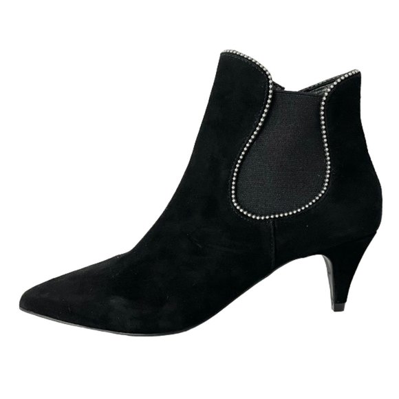 NIB AQUA MIA POINTED TOE KITTEN HEEL BOOTIES - Picture 2 of 8